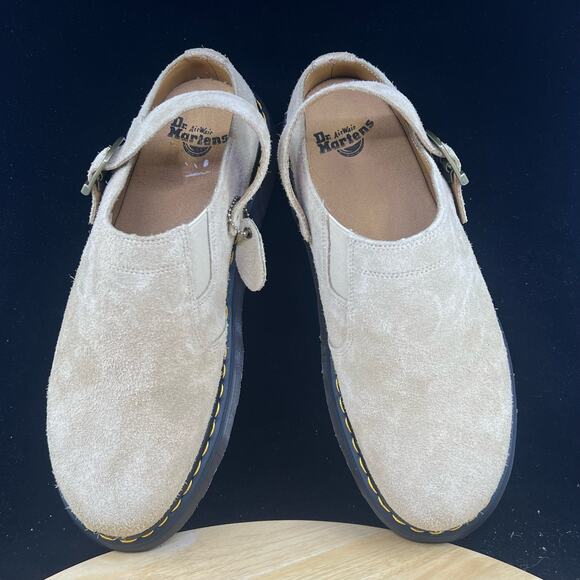 Doc Marten’s Isham Desert Oasis Suede Mules Mens Size 12 - Picture 6 of 8